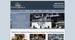 Desktop Screenshot of flyingbridgerestaurant.com